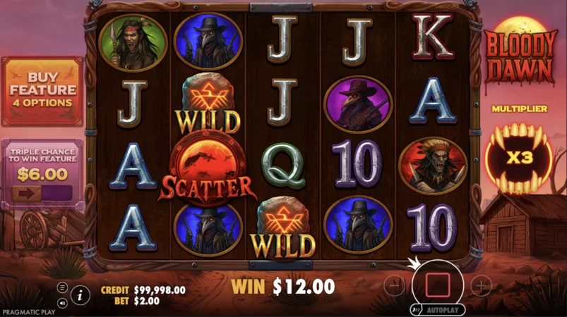 Bloody Dawn Slot Game Multiplikátory